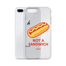 Load image into Gallery viewer, &quot;Not a Sandwich&quot; iPhone Case
