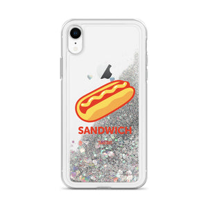 "Sandwich" Liquid Glitter Phone Case