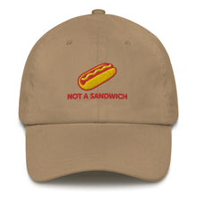 Load image into Gallery viewer, &#39;Not a Sandwich&quot; Baseball Cap
