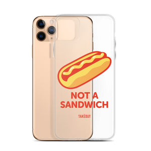 "Not a Sandwich" iPhone Case
