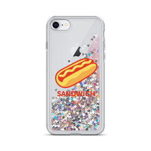 "Sandwich" Liquid Glitter Phone Case